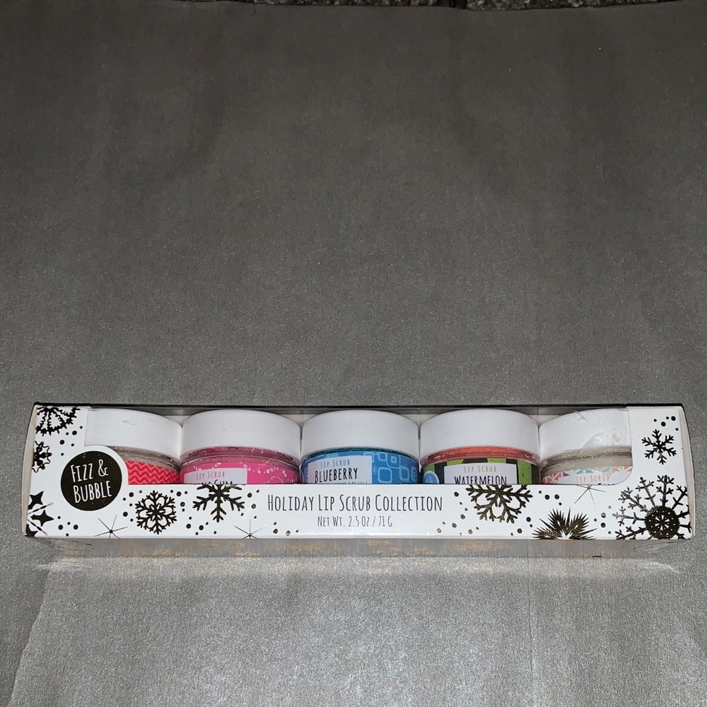Fizz and Bubble Lip Scrub Collection
